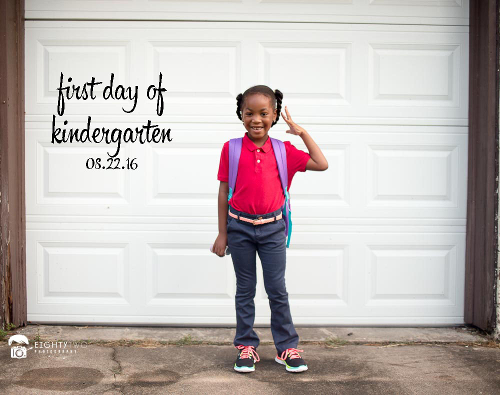 first day kinder
